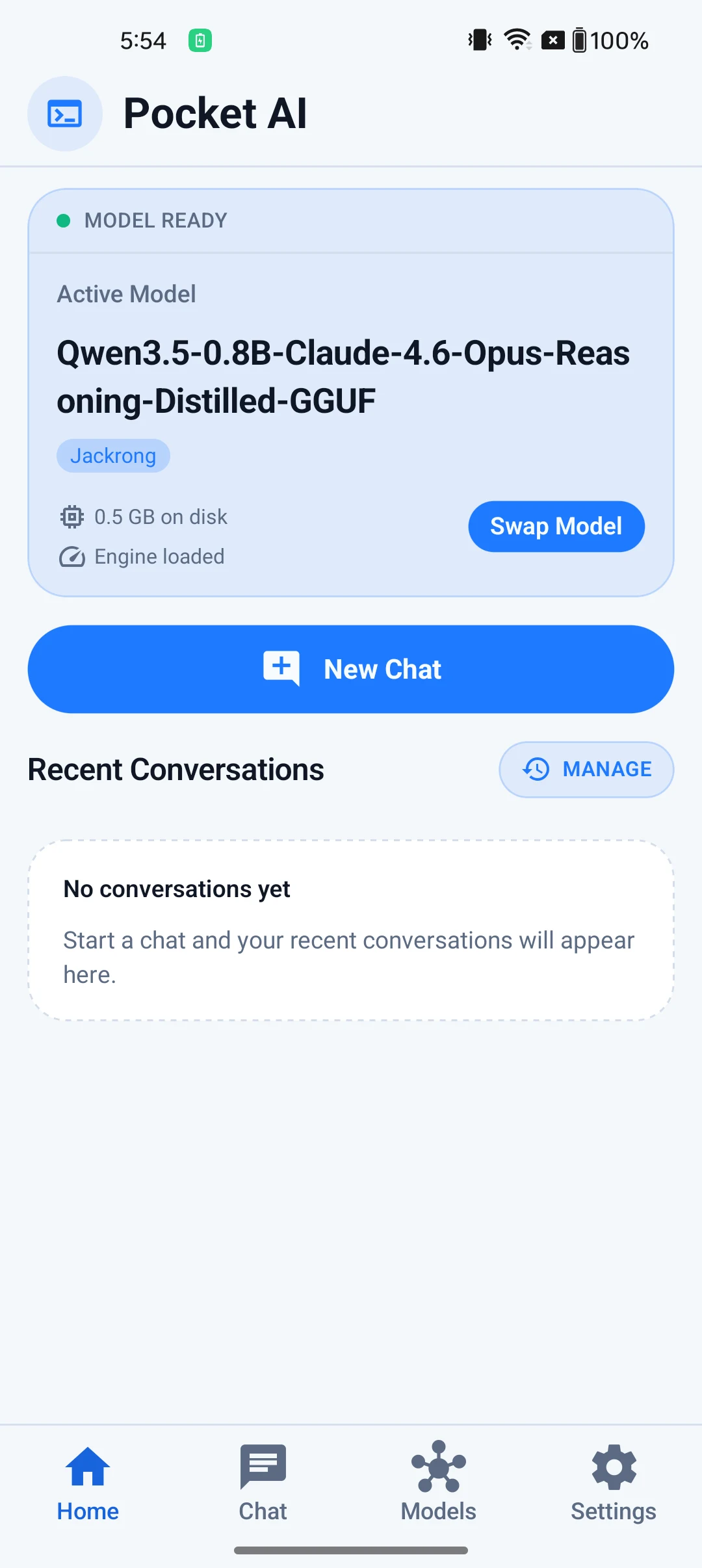 Pocket AI - Offline AI chat screenshot