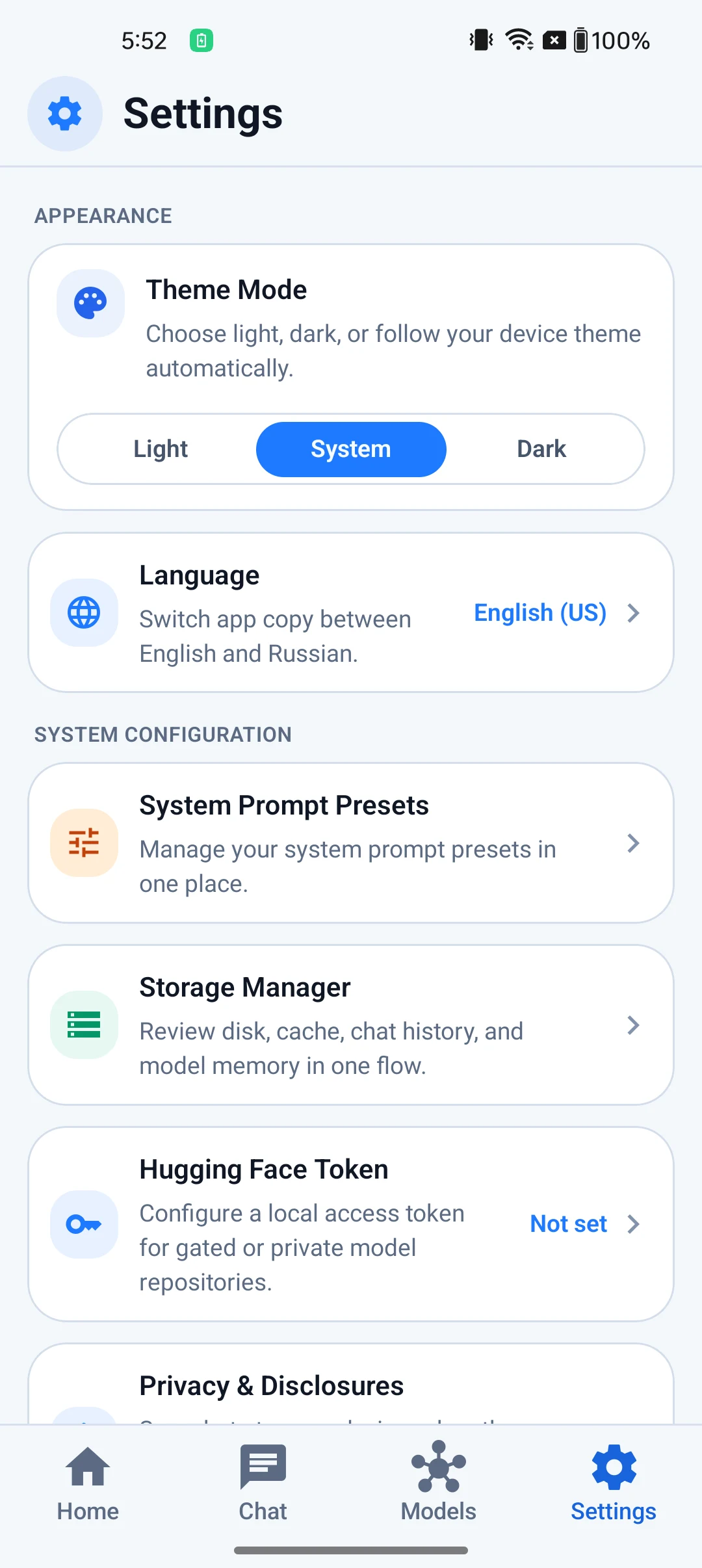 Pocket AI - Offline AI chat screenshot