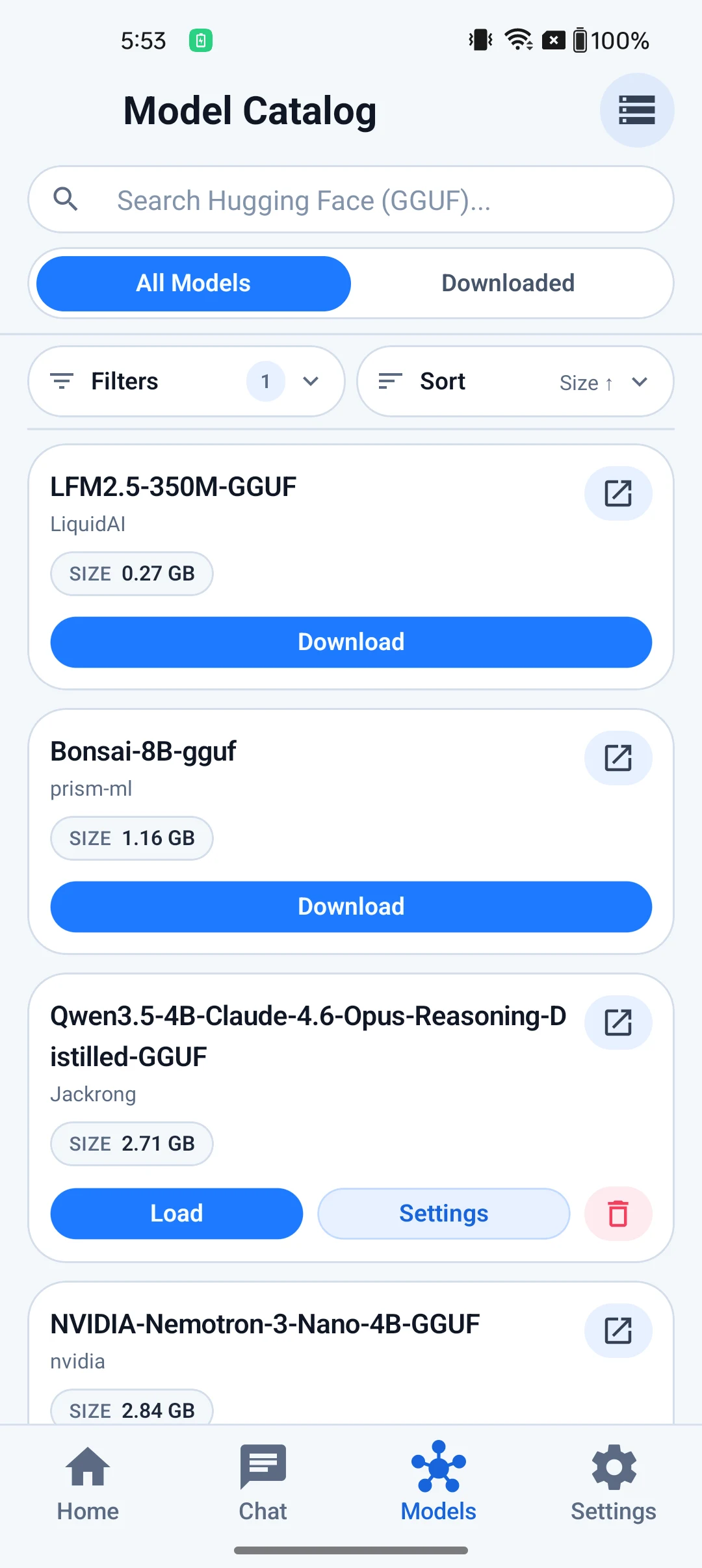 Pocket AI - Offline AI chat screenshot